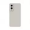 Evelatus Samsung Galaxy S25 Edge Premium magnetické soft touch silikónové puzdro Pebble