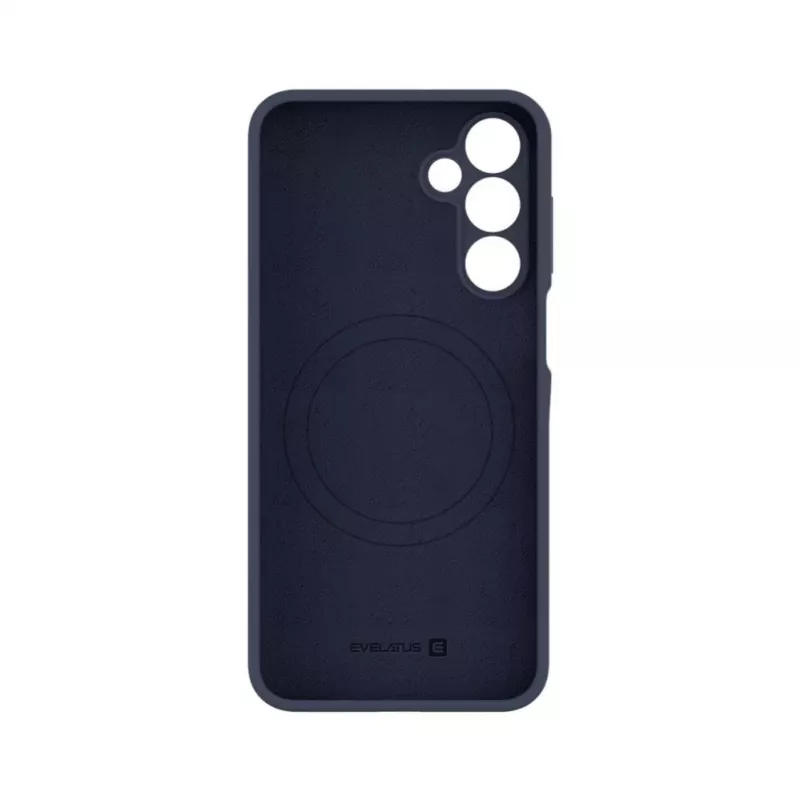 Evelatus Samsung Galaxy A16 Premium Magnetic Soft Touch silikónové puzdro tmavomodré