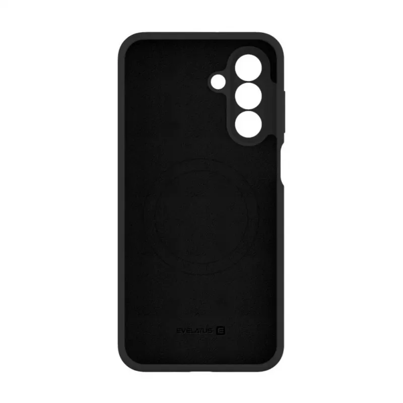 Evelatus Samsung Galaxy A17 Premium Magnetic Soft Touch silikónové puzdro čierne