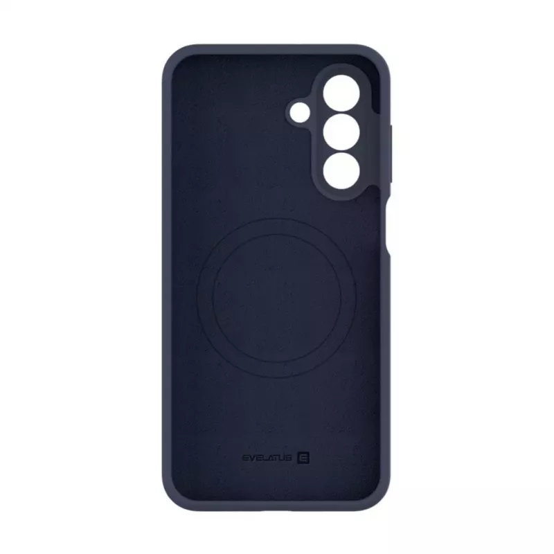 Evelatus Samsung Galaxy A17 Premium Magnetic Soft Touch silikónové puzdro tmavomodré