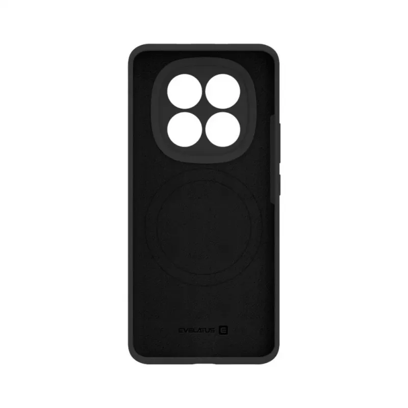 Evelatus Xiaomi Redmi Note 15 5G Premium Magnetic Soft Touch silikónové puzdro čierne