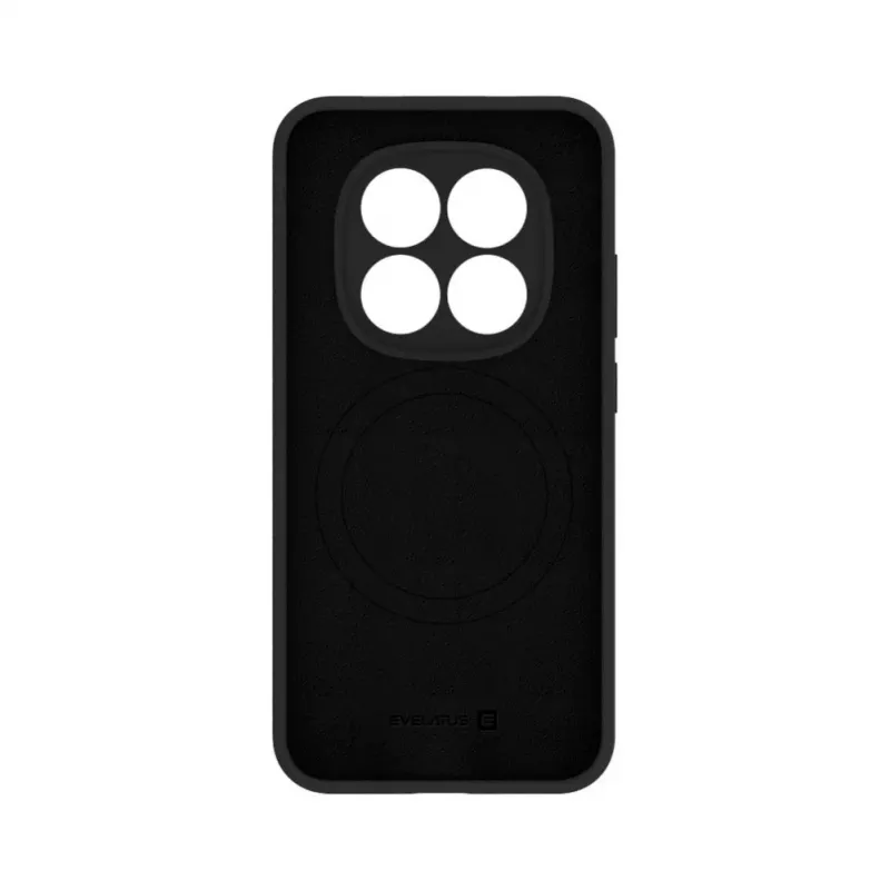 Evelatus Xiaomi Redmi Note 15 Pro 5G Premium Magnetic Soft Touch silikónové puzdro čierne
