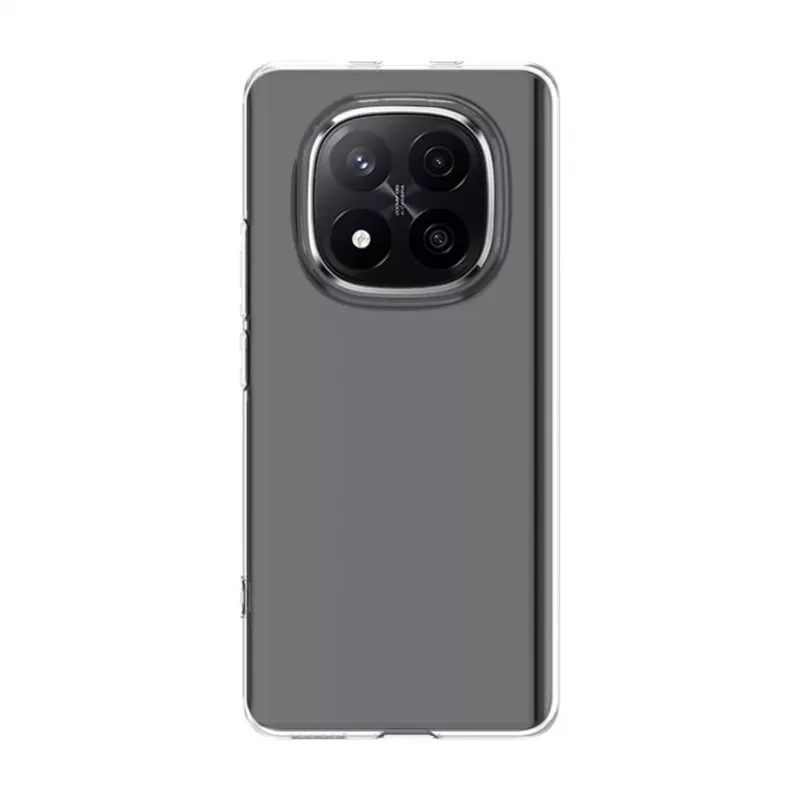 Evelatus Xiaomi Redmi Note 15 5G priehľadné silikónové puzdro 1,5 mm TPU transparentné