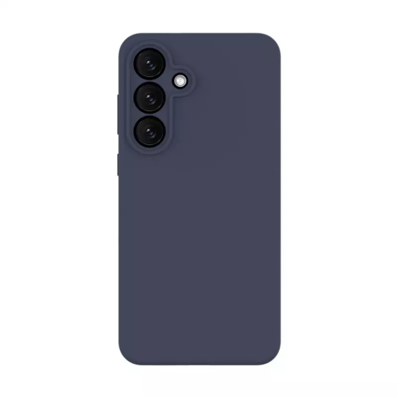 Evelatus Samsung Galaxy S25 FE prémiové magnetické silikónové puzdro Soft Touch tmavomodré