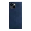 Evelatus Apple iPhone 13 / 14 puzdro s klopou Folio tmavomodré