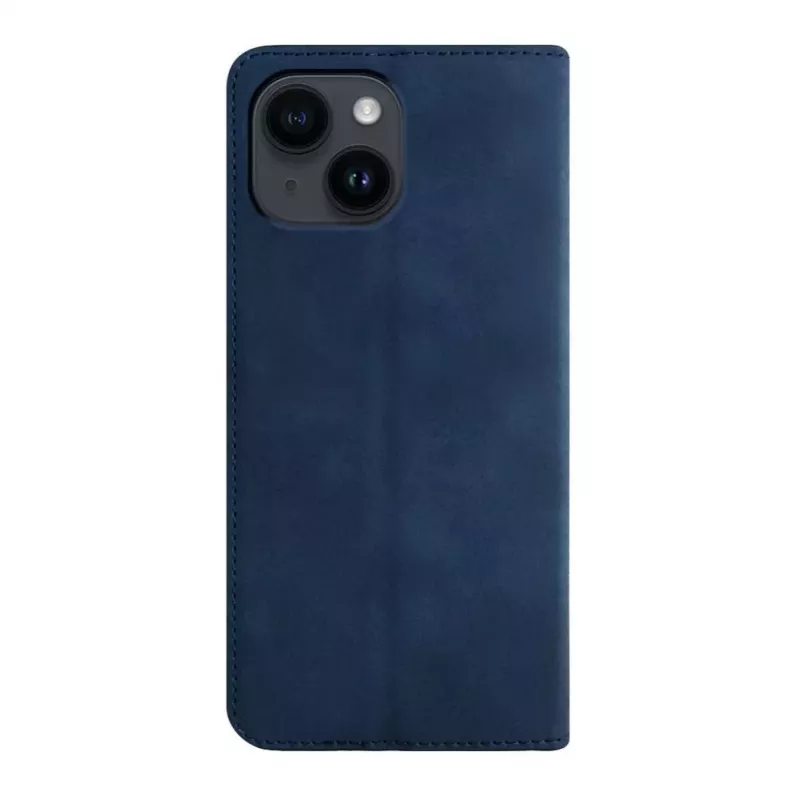 Evelatus Apple iPhone 13 / 14 puzdro s klopou Folio tmavomodré