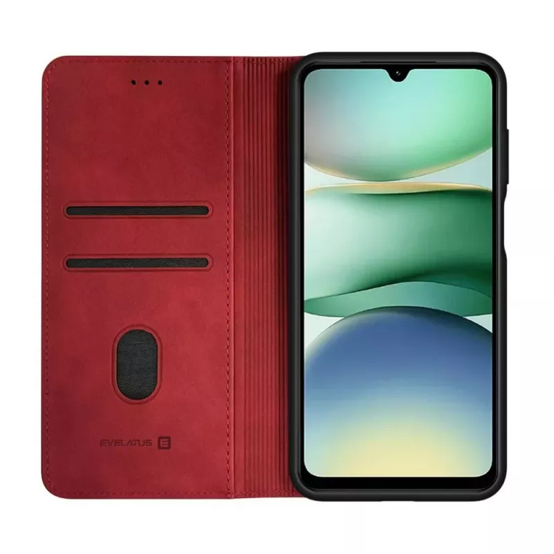 Evelatus Xiaomi Redmi A5 4G puzdro s klopou červené