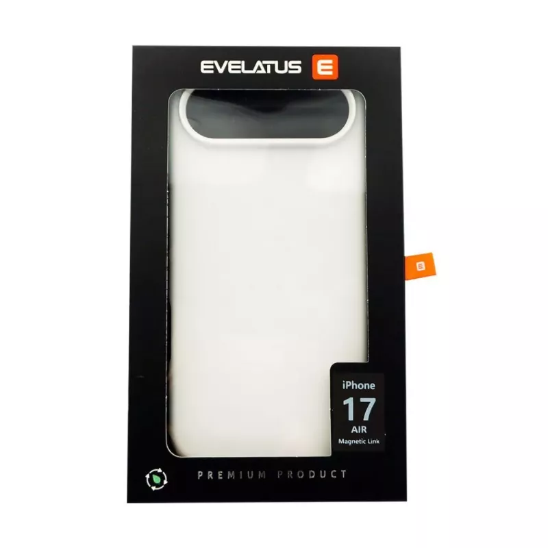 Evelatus Apple iPhone 17 Air prémiové MagSafe silikónové puzdro Soft Touch biele