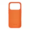 Evelatus Apple iPhone 17 Pro prémiové MagSafe silikónové puzdro Soft Touch oranžové