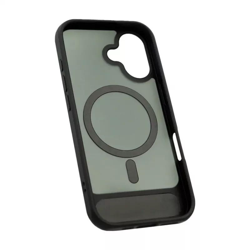Evelatus Apple iPhone 17 pogumované puzdro MagSafe so stojanom čierne