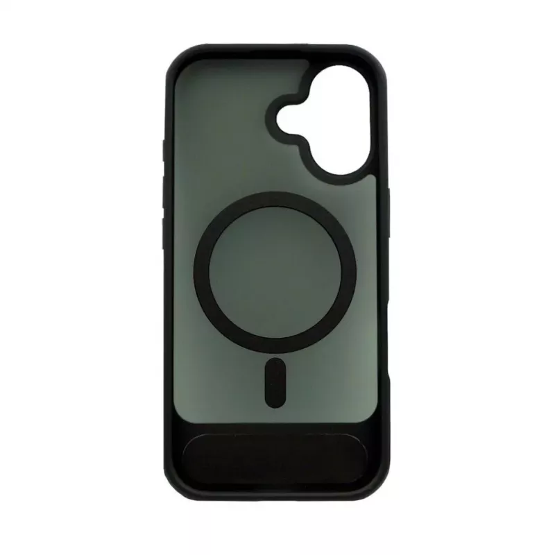 Evelatus Apple iPhone 17 pogumované puzdro MagSafe so stojanom čierne