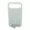 Evelatus Apple iPhone 17 Air pogumované puzdro MagSafe so stojanom strieborné