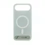 Evelatus Apple iPhone 17 Air pogumované puzdro MagSafe so stojanom strieborné