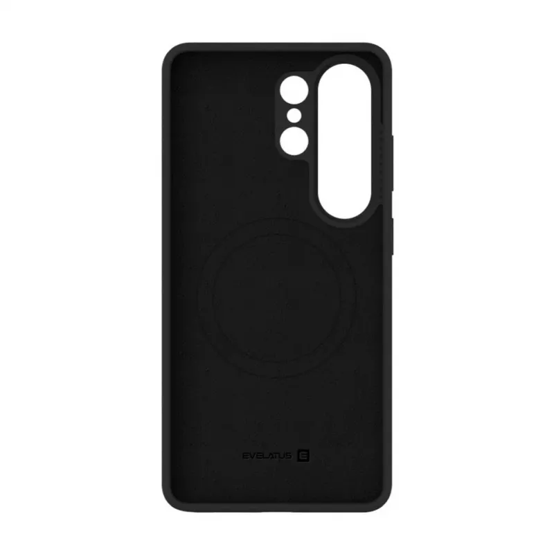 Evelatus Samsung Galaxy S26 Ultra Premium magnetické puzdro Soft Touch silikónové čierne
