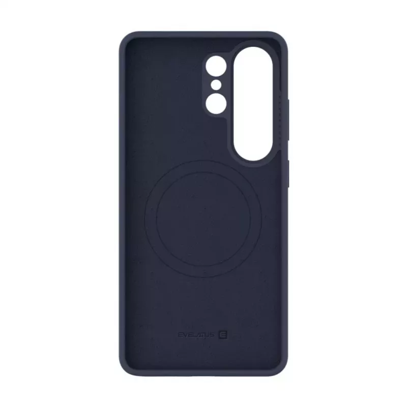 Evelatus Samsung Galaxy S26 Ultra Premium magnetické puzdro Soft Touch silikónové tmavomodré