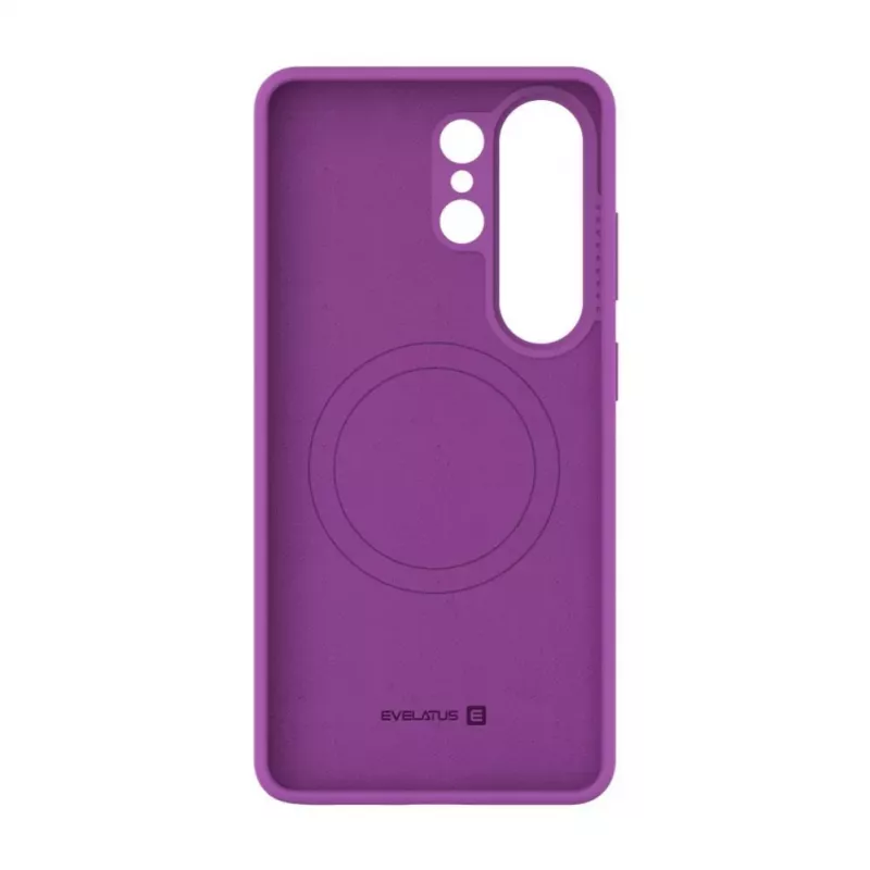Evelatus Samsung Galaxy S26 Ultra Premium magnetické puzdro Soft Touch silikónové Papaya