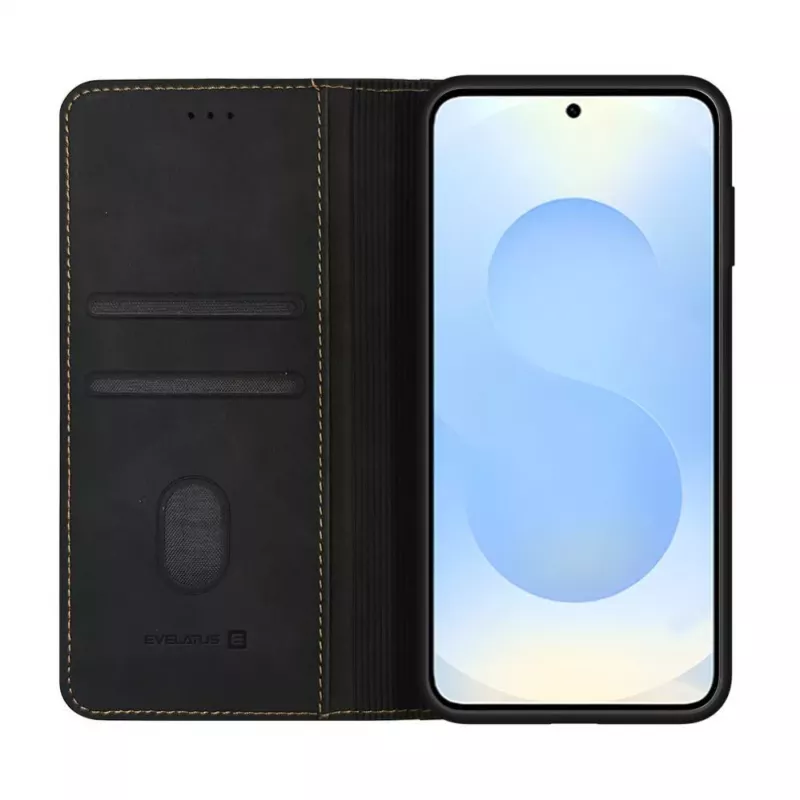 Evelatus Samsung Galaxy S26 puzdro s klopou čierne