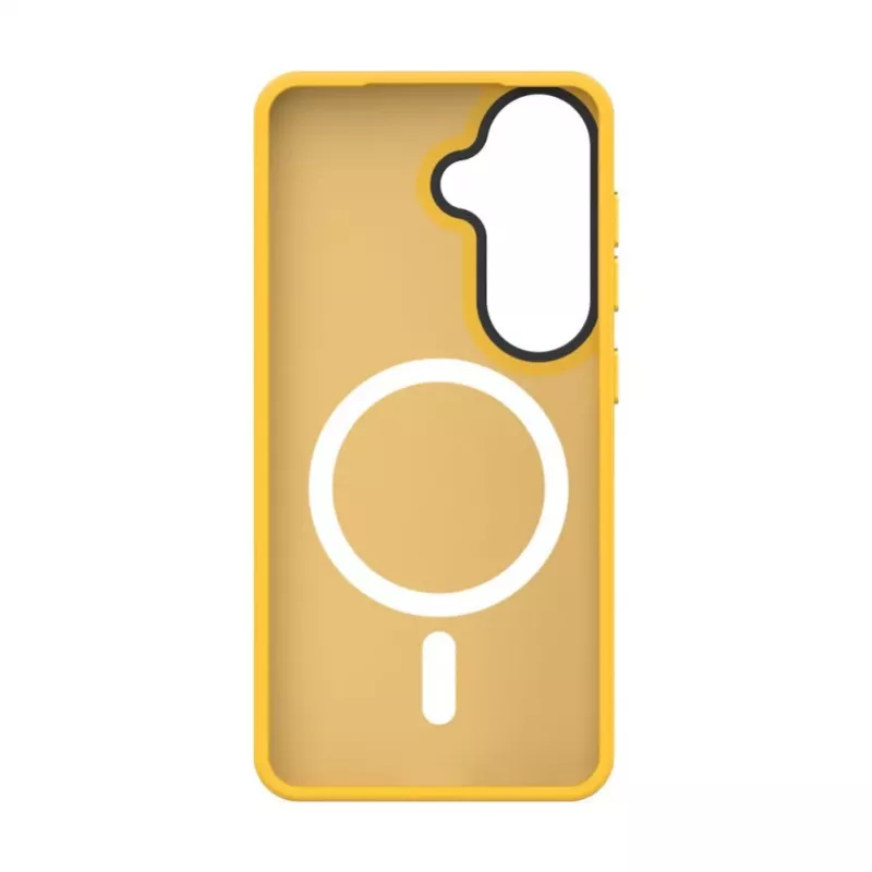 Evelatus Samsung Galaxy S26 hybridné puzdro s magnetom, PC+TPU oranžové