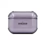 Evelatus Apple AirPods Pro 2 TPU ochranné puzdro transparentné fialové