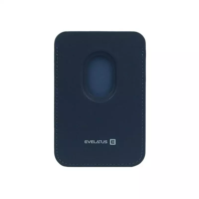 Evelatus univerzálna peňaženka z PU kože s MagSafe tmavomodrá
