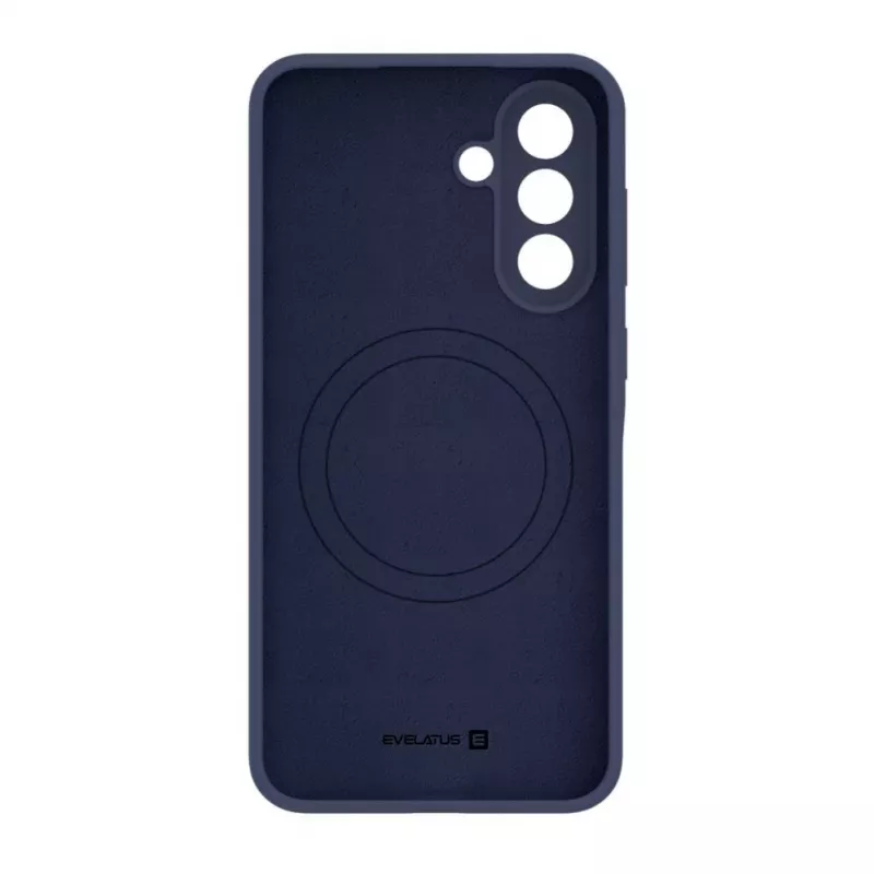 Evelatus Samsung Galaxy A57 Premium Magnetic Soft Touch silikónové puzdro Midnight Blue