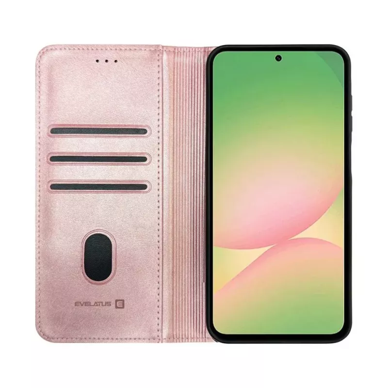 Evelatus Samsung Galaxy A57 Knižkové puzdro Folio, ružové