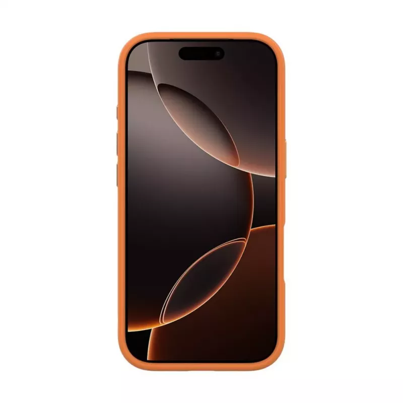 Evelatus Apple iPhone 17 Pro hybridné puzdro s MagSafe PC+TPU oranžové