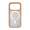 Evelatus Apple iPhone 17 Pro hybridné puzdro s MagSafe PC+TPU oranžové