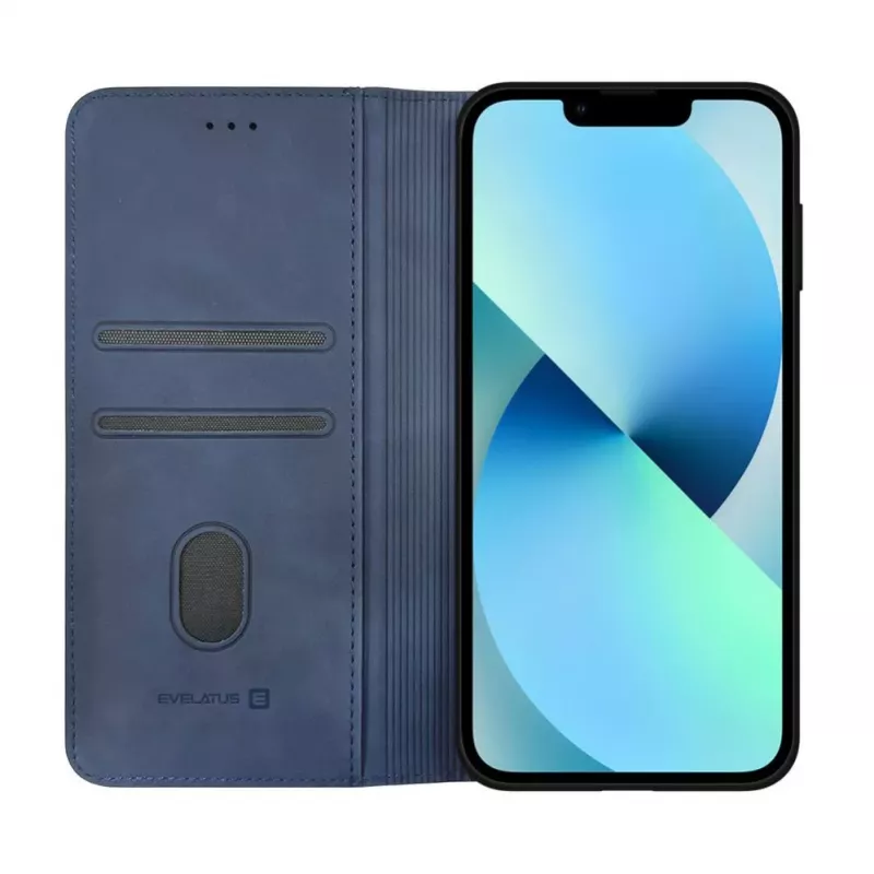 Evelatus Apple iPhone 17e Book Case modré