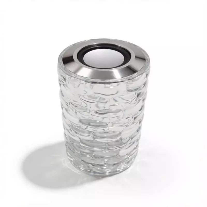 iLike Crystal Bubble Touch RGB LED stolné svietidlo s Bluetooth reproduktorom