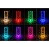 iLike Crystal Bubble Touch RGB LED stolné svietidlo s Bluetooth reproduktorom