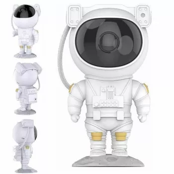 iLike A1 astronaut 360 stupňov otočná hlava projektor hviezdnej oblohy a hmloviny s diaľkovým ovládačom