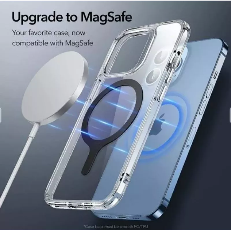 iLike ESR HaloLock magnetický krúžok na telefón MagSafe 2 balenie čierny