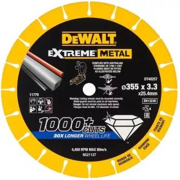 DEWALT DT40257-QZ Extreme Runtime diamantový rezací kotúč 125 mm