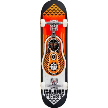 Blueprint Complete Skateboard 7,75 palca oranžová Babushka