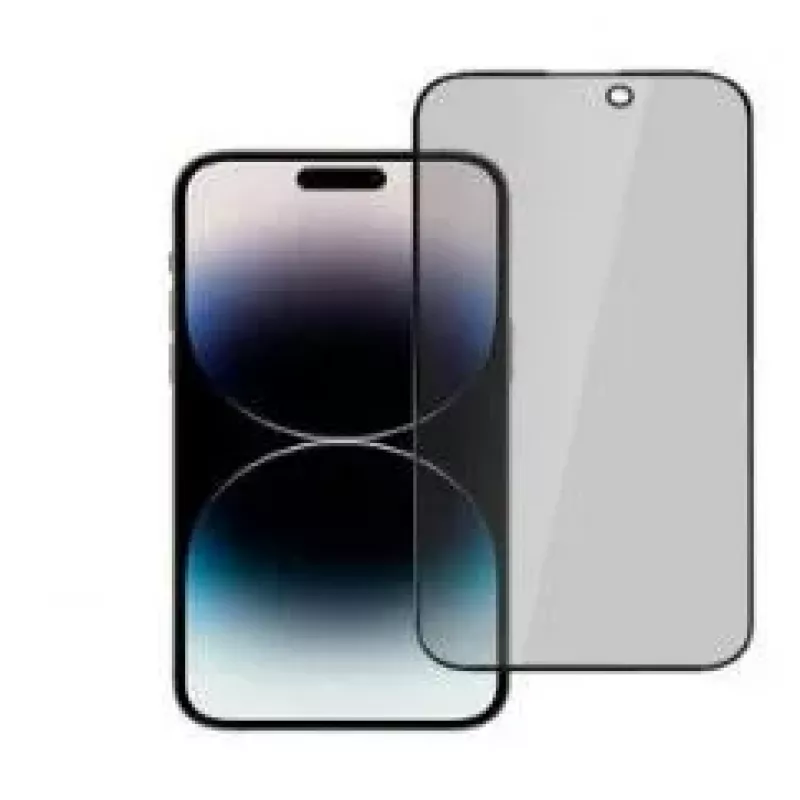 iLike Apple iPhone 15 Tvrdene sklo na ochranu súkromia čierna