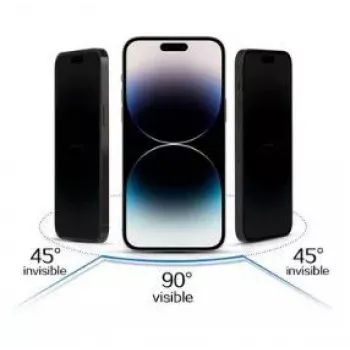 iLike Samsung Galaxy A34 5G Tvrdene sklo na ochranu súkromia čierna