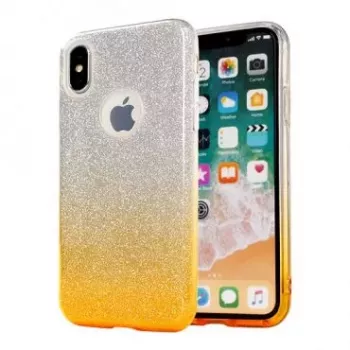 GreenGo Apple iPhone XR Zadné puzdro Bling zlatá