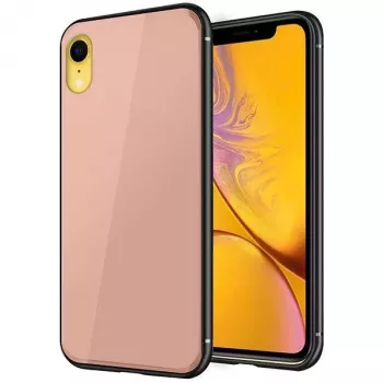 GreenGo Apple iPhone XR Glass puzdro ružová