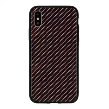 GreenGo Apple iPhone XR Carbon Glass puzdro tmavosivá
