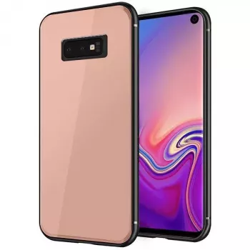 GreenGo Samsung Galaxy S10E GLASS puzdro ružová