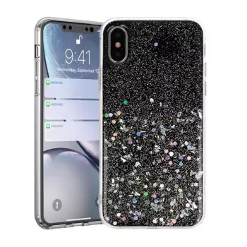 Vennus Apple iPhone X/XS čierny silikónový zadný kryt
