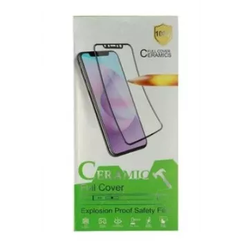iLike Hard Ceramic Tempered Glass ochranná fólia displeja pre Apple iPhone 7 / 8 / SE (2020) / SE (2022) - čierna