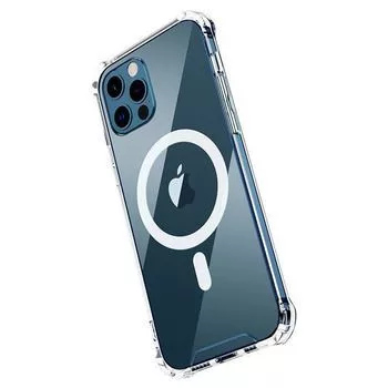 Tel Protect Apple iPhone 12 Pro Max MagSilicone puzdro transparentné