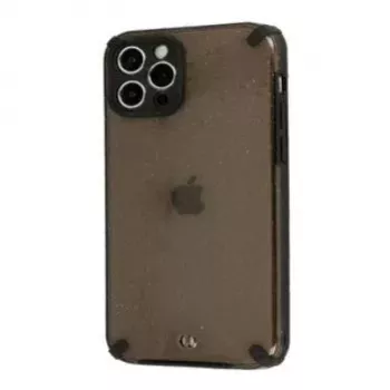 iLike Apple iPhone 12 Pro Armor Glitter puzdro čierna
