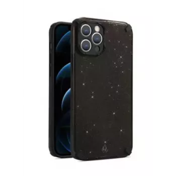 iLike Apple iPhone 12 Pro Armor Glitter puzdro čierna