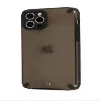 iLike Apple iPhone 12 Pro Max Armor Glitter puzdro čierna