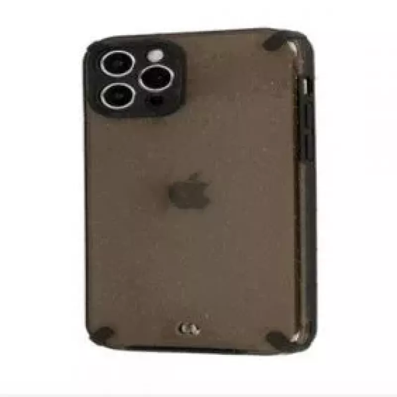 iLike Apple iPhone 12 Pro Max Armor Glitter puzdro čierna