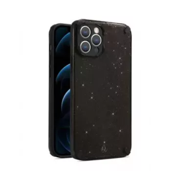 iLike Apple iPhone 12 Pro Max Armor Glitter puzdro čierna