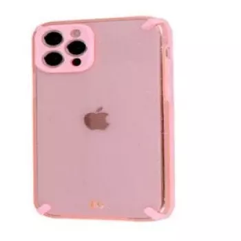 iLike Apple iPhone 12 Pro Max Armor Glitter puzdro ružová